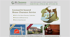 Desktop Screenshot of blclearances.com